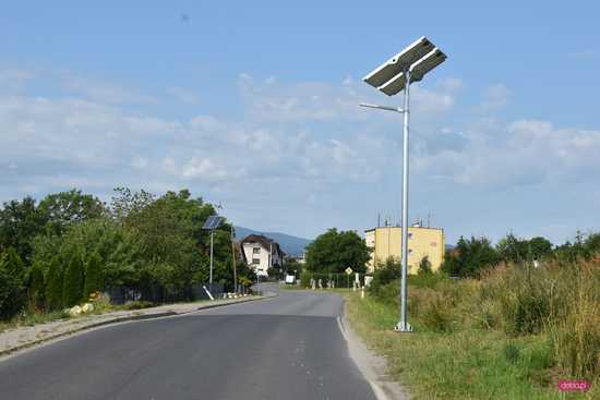 Nowe lampy w gminie Dzierżoniów