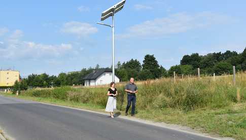 Nowe lampy w gminie Dzierżoniów