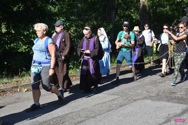 XX Piesza Pielgrzymka Diecezji Świdnickiej na Jasną Górę w powiecie dzierżoniowskim
