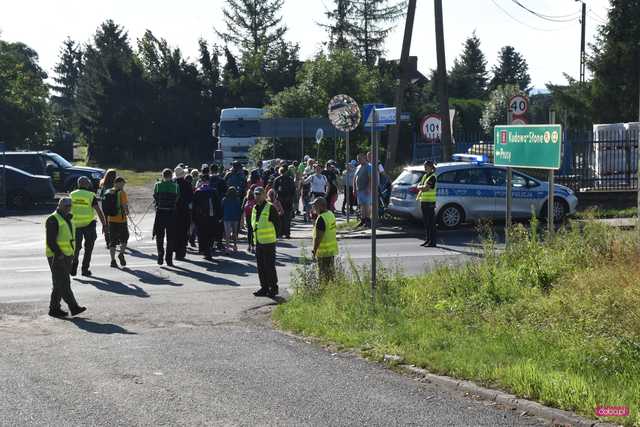 XX Piesza Pielgrzymka Diecezji Świdnickiej na Jasną Górę w powiecie dzierżoniowskim