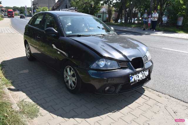 Zderzenie dwóch pojazdów w Łagiewnikach