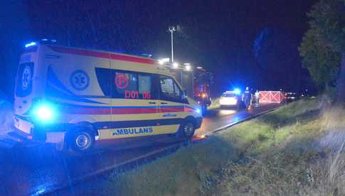 Wypadek na drodze Pieszyce - Piskorzów