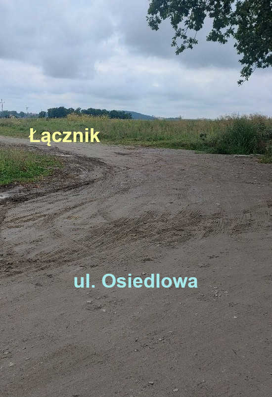 Piława Górna: łącznik pomiędzy ul. Kościuszki i ul. Osiedlową