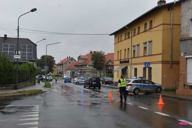 Potrącenie pieszej w Bielawie