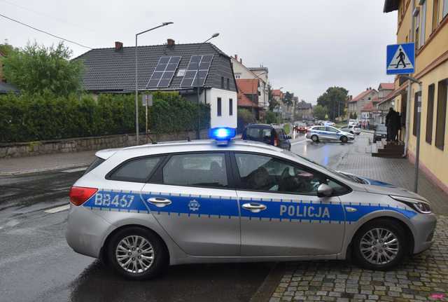 Potrącenie pieszej w Bielawie