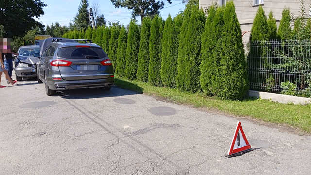 Zderzenie czołowe w Mościsku