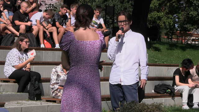 Narodowe Czytanie na Wale Szwedzkim w Dzierżoniowie