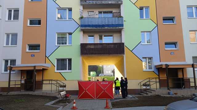 Wypadła przez okno na osiedlu Różanym