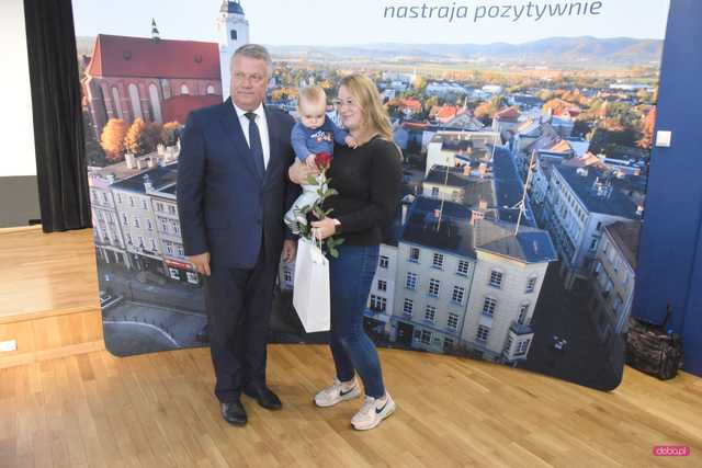 Niemowlaki u burmistrza Dzierżoniowa