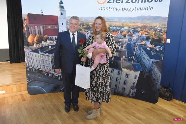 Niemowlaki u burmistrza Dzierżoniowa