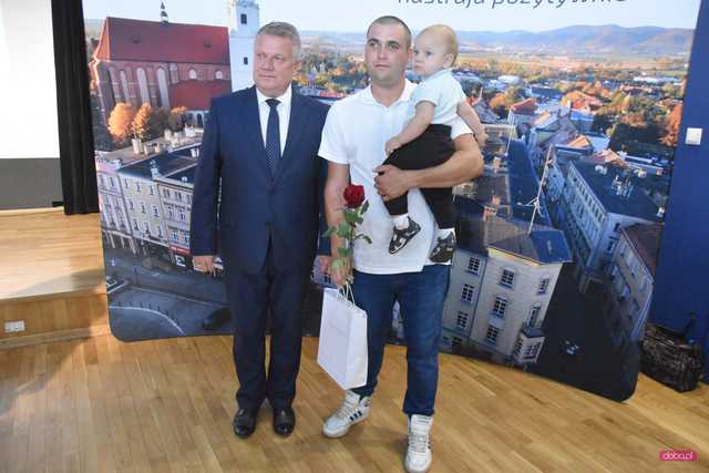 Niemowlaki u burmistrza Dzierżoniowa