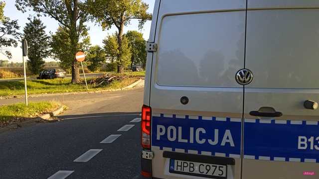 Wypadek na ósemce w Cieszycach