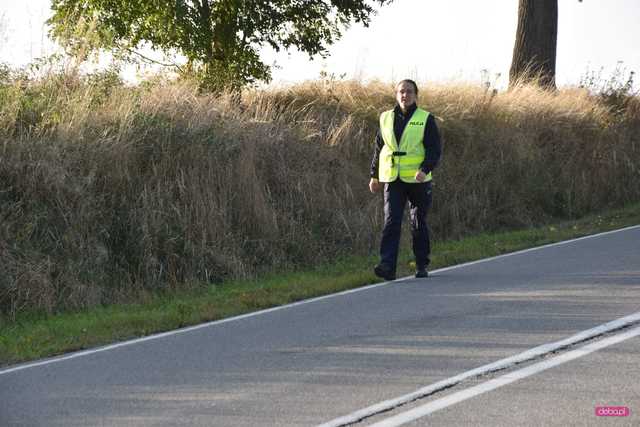 Wypdek na drodze Dzierżoniów - Ząbkowice Śląskie