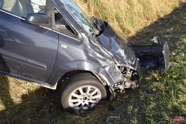 Wypdek na drodze Dzierżoniów - Ząbkowice Śląskie