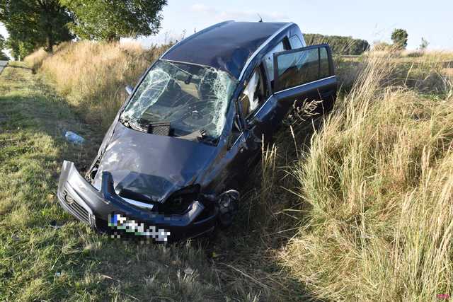 Wypdek na drodze Dzierżoniów - Ząbkowice Śląskie