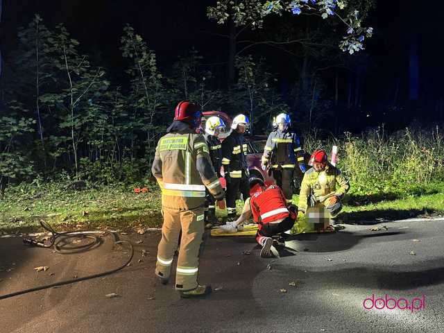 Wypadek na trasie Rościszów - Walim