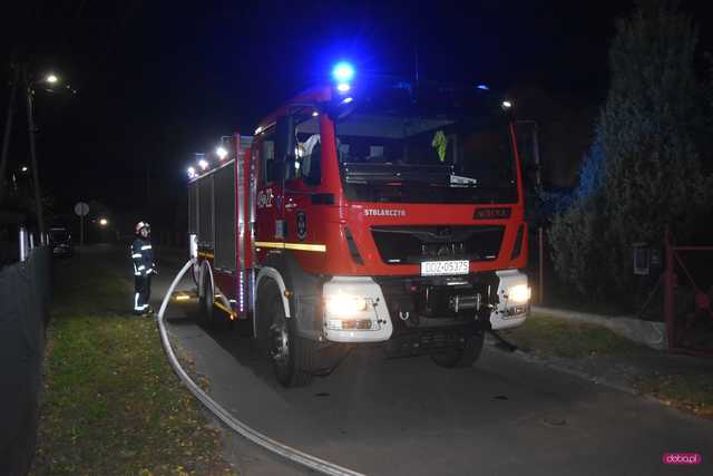 Ogromny pożar w Pieszycach