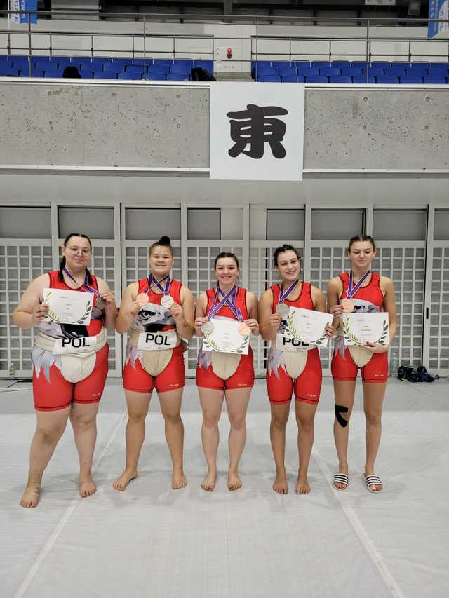 Weronika Smaczyńska zdobyła dwa medale mistrzostw świata juniorek w sumo