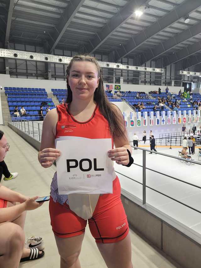 Weronika Smaczyńska zdobyła dwa medale mistrzostw świata juniorek w sumo