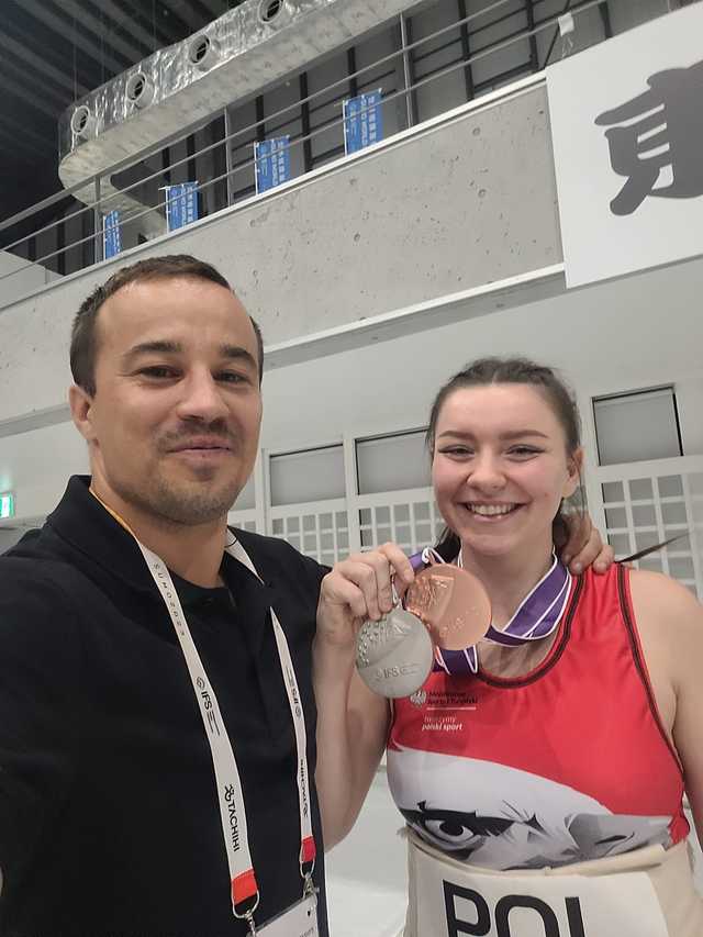 Weronika Smaczyńska zdobyła dwa medale mistrzostw świata juniorek w sumo