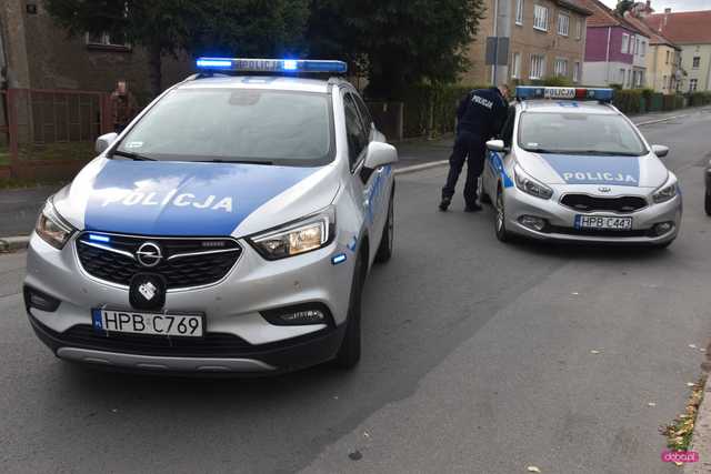 Pościg za kierowcą ulicami Dzierżoniowa
