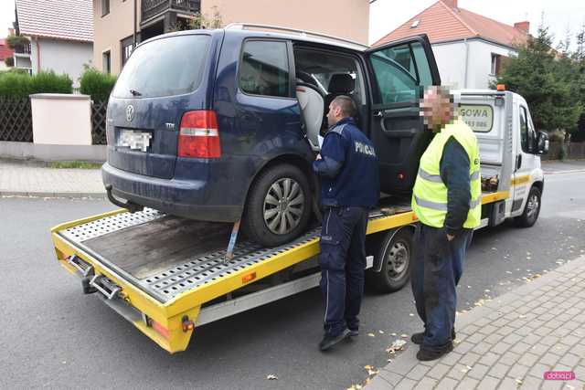 Pościg za kierowcą ulicami Dzierżoniowa