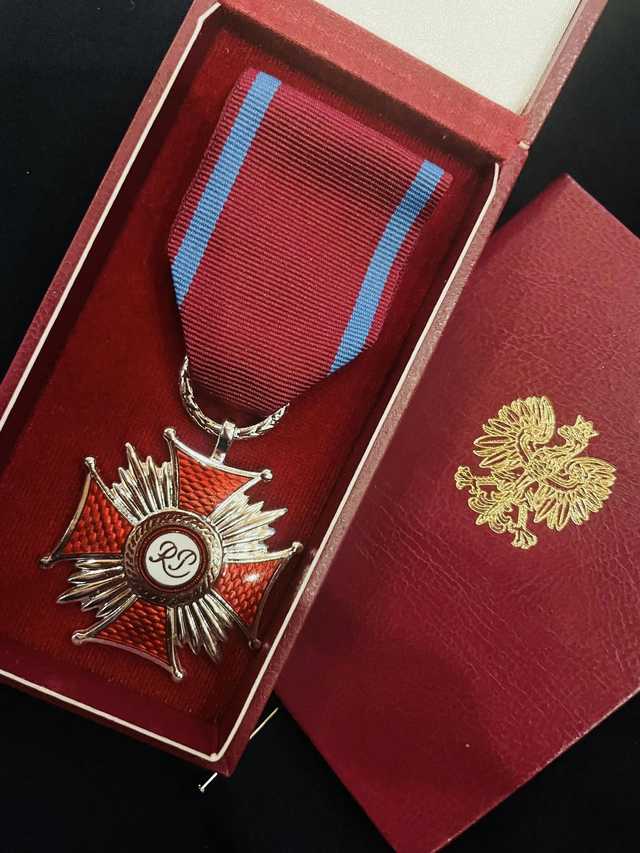 Srebrny Krzyż Zasługi dla Darii Michalskiej 