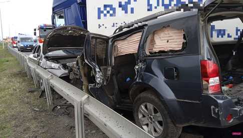 Groźny wypadek na ósemce w Jordanowie Śląskim