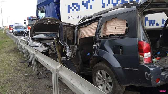 Groźny wypadek na ósemce w Jordanowie Śląskim