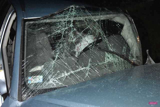 Groźny wypadek na drodze Dzierżoniów -  Dobrocin