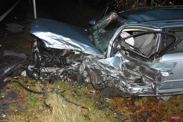 Groźny wypadek na drodze Dzierżoniów -  Dobrocin