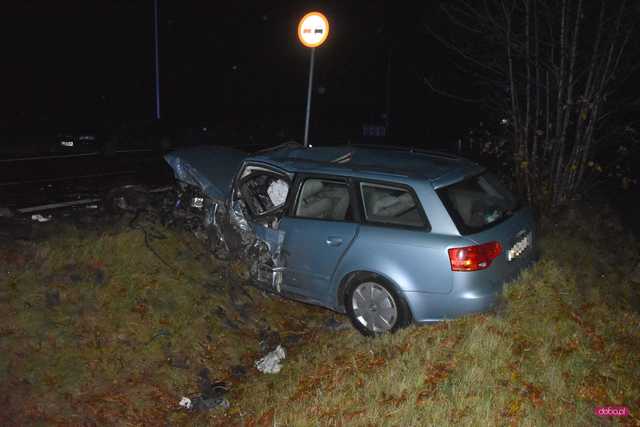 Groźny wypadek na drodze Dzierżoniów -  Dobrocin
