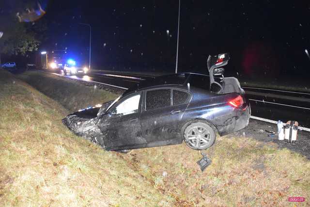 Groźny wypadek na drodze Dzierżoniów -  Dobrocin