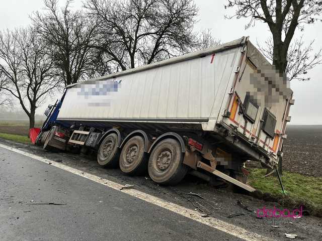 Wypadek śmiertelny na drodze Łagiewniki - Radzików