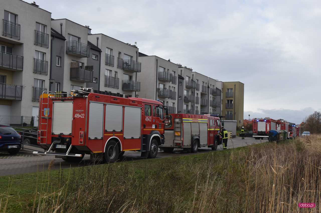 Straż pożarna wezwana do pożaru mieszkania na Tulipanowej w Bielawie