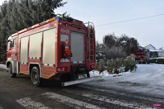 Pożar w Jędrzejowicach