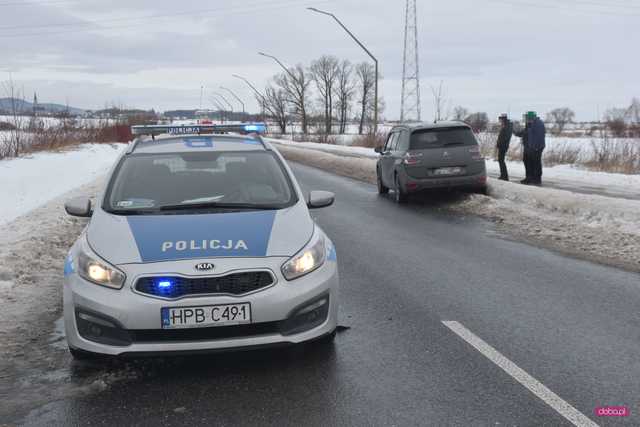 Wypadek na drodze Bielawa - Pieszyce