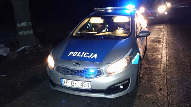 Kolizja w Mościsku