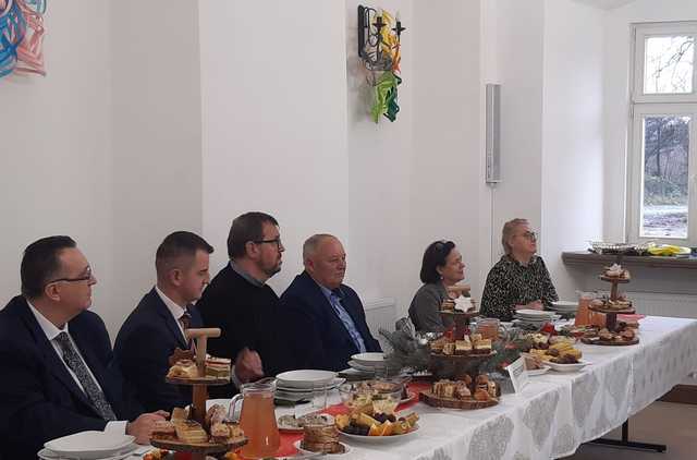 Wigilia w pałacu w Kiełczynie