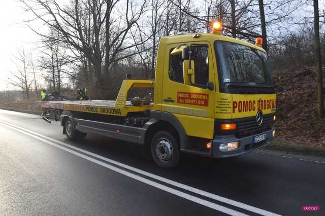 Dachowanie seata na drodze Dzierżoniów - Świdnica
