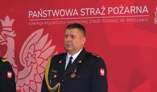 Mieszkaniec powiatu dzierżoniowskiego komendantem wojewódzki straży pożarnej 