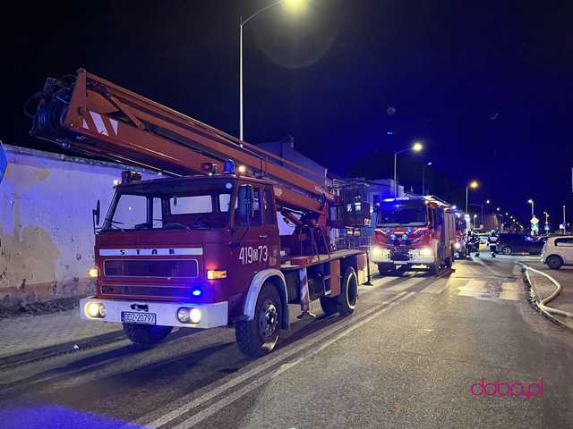 Ogromny pożar w Bielawie