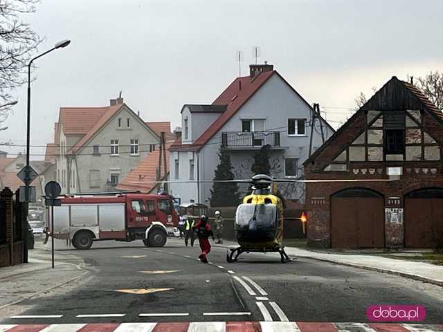 Dziecko potrącone na parkingu szkoły w Bielawie