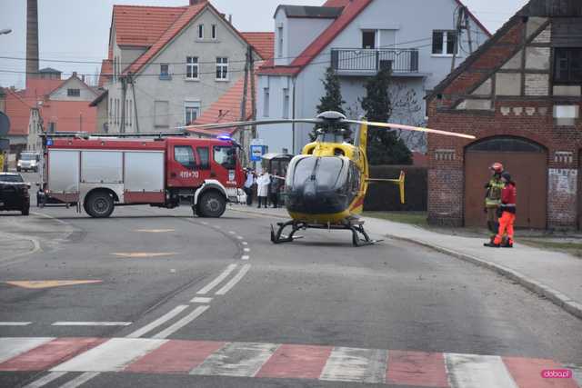 Dziecko potrącone na parkingu szkoły w Bielawie