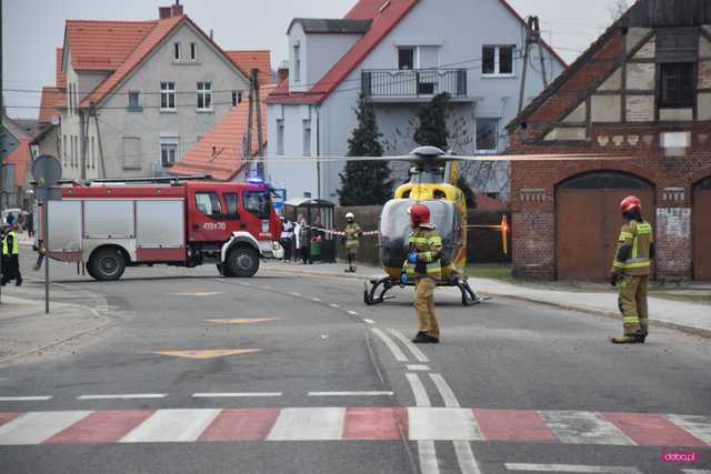 Dziecko potrącone na parkingu szkoły w Bielawie