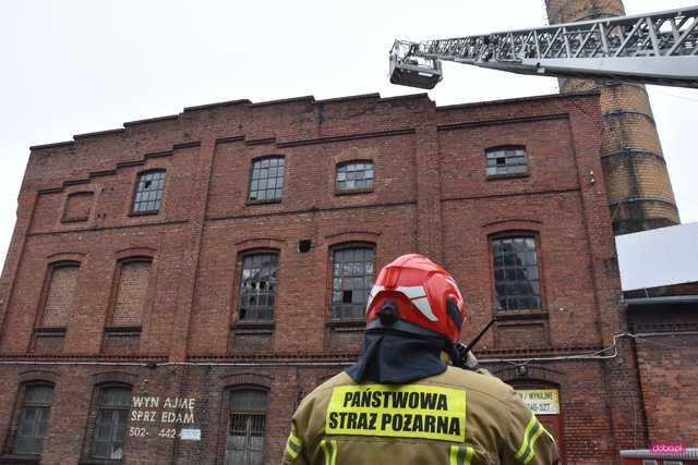 Straż pożarna wezwana do pożaru hali w Bielawie