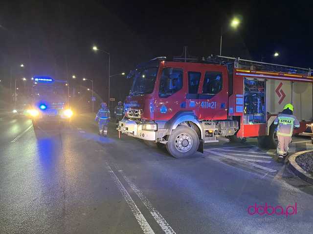 Zderzenie trzech pojazdów w Dzierżoniowie