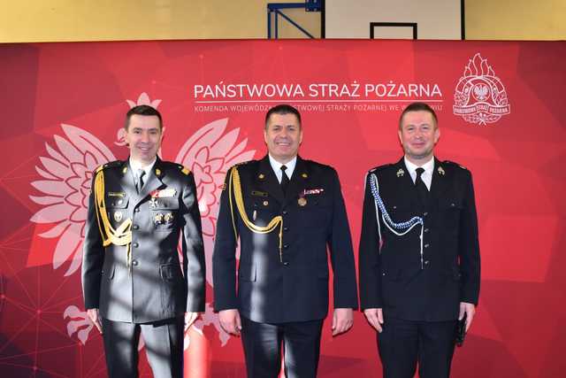 Marek Hajduk oficjalnie komendantem wojewódzkim straży pożarnej