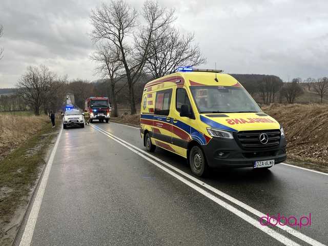 Poważny wypadek na drodze Piława Górna - Kluczowa