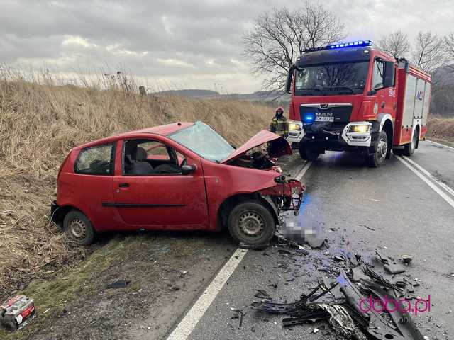Poważny wypadek na drodze Piława Górna - Kluczowa